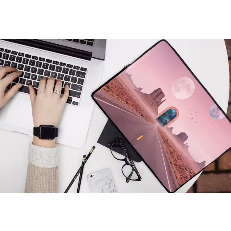 Laptop hülle - Landschaft – Tor – Raum — 3