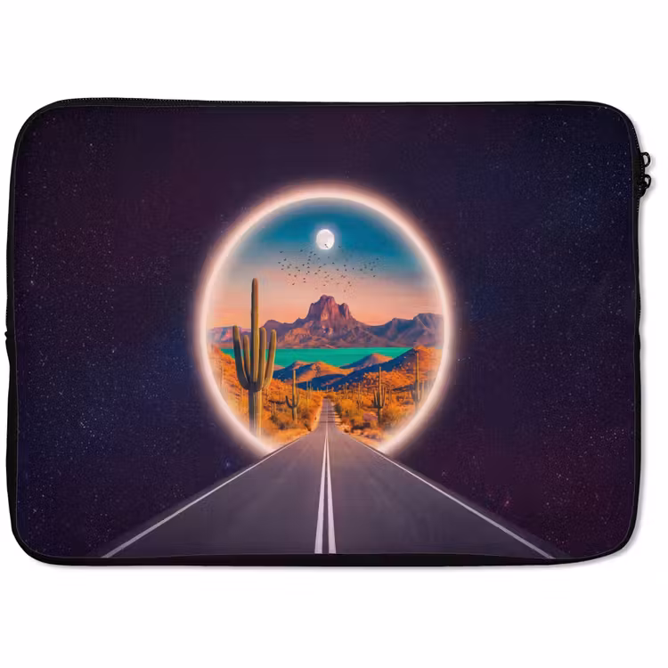 Laptop hülle - Straße – Wüste – Natur — 1