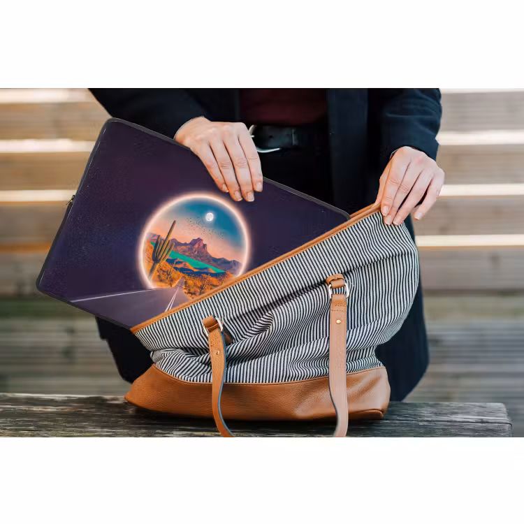 Laptop hülle - Straße – Wüste – Natur — 4