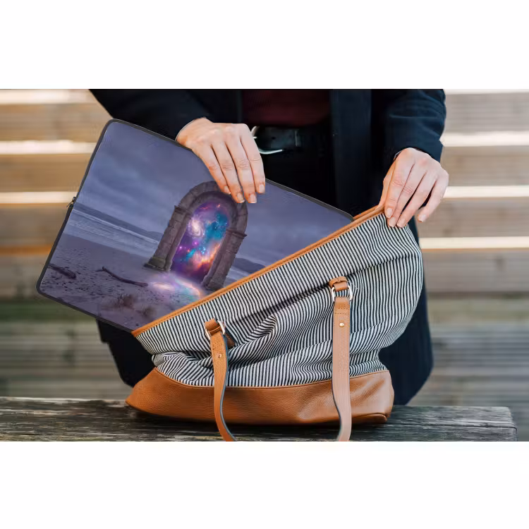 Laptop hülle - Tor – Strand – Raum — 4