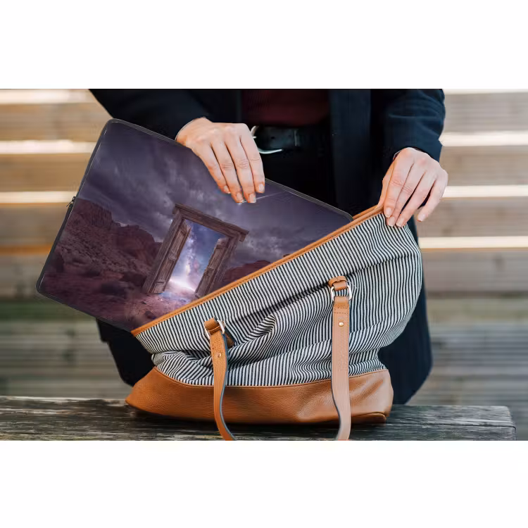 Laptop hülle - Tür – Milchstraße – Wüste — 4