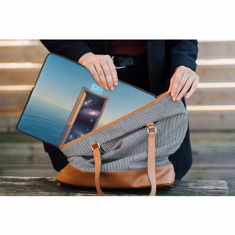Laptop hülle - Tür – Raum – Abstrakt — 4