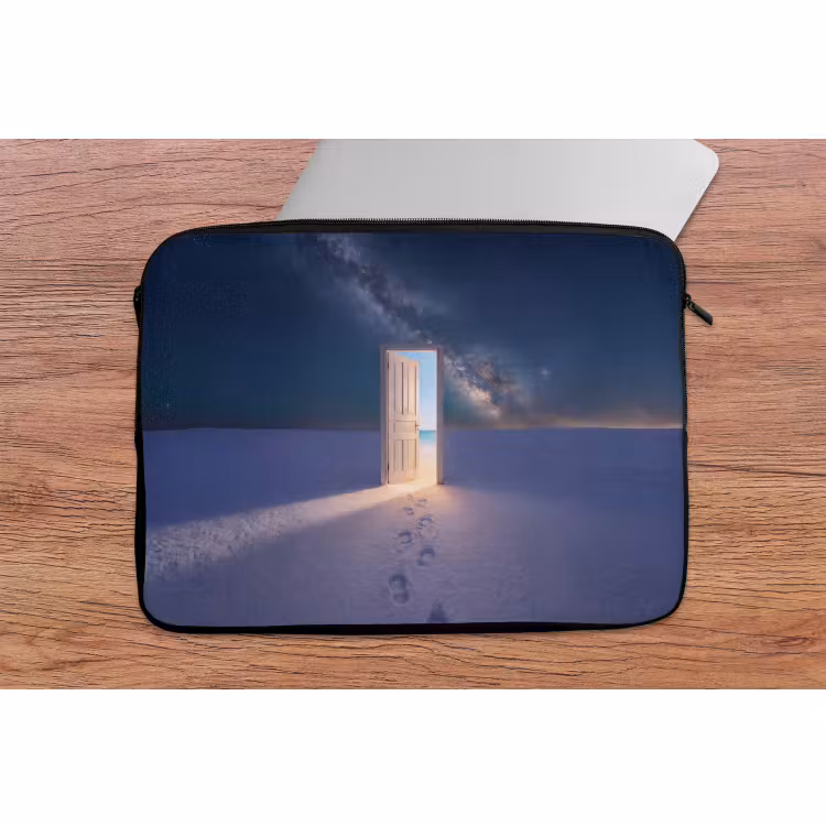 Laptop hülle - Tür – Schnee – Strand — 2
