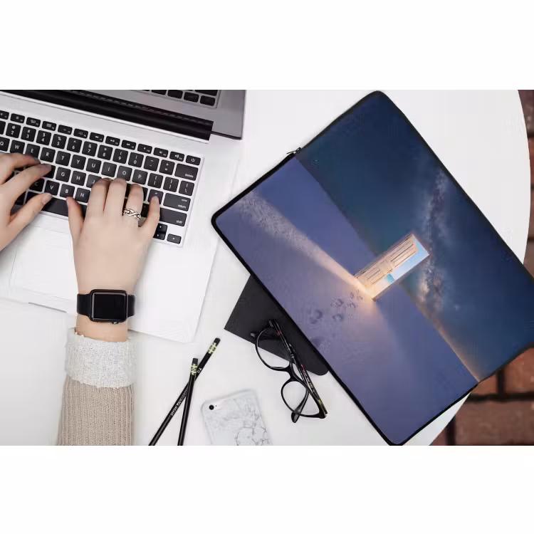 Laptop hülle - Tür – Schnee – Strand — 3