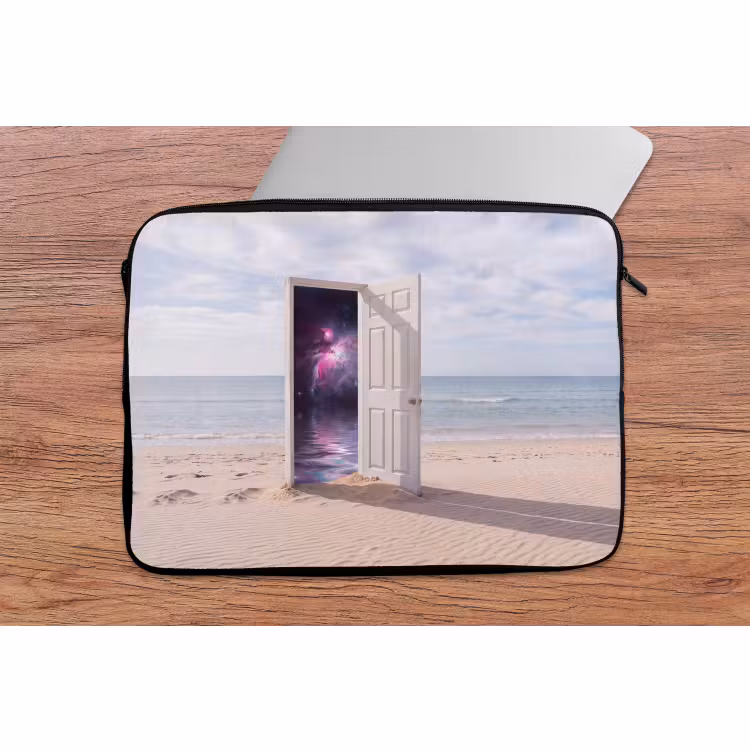 Laptop hülle - Tür – Strand – Kosmos — 2