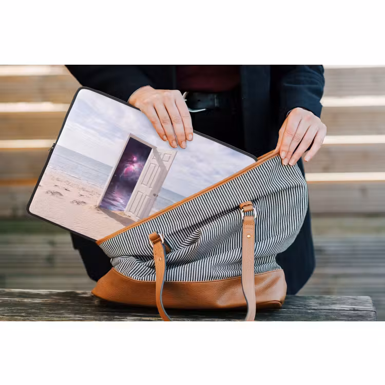 Laptop hülle - Tür – Strand – Kosmos — 4