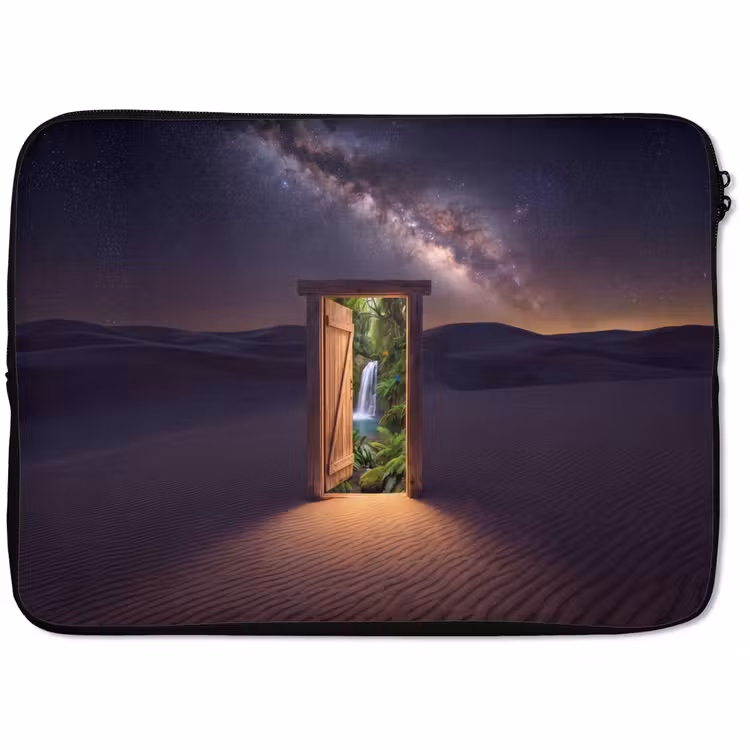 Laptop hülle - Tür – Wüste – Natur — 1