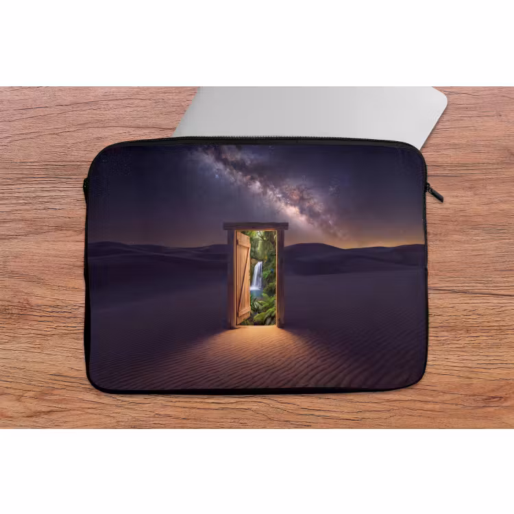 Laptop hülle - Tür – Wüste – Natur — 2