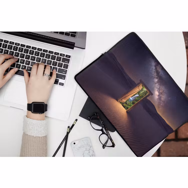 Laptop hülle - Tür – Wüste – Natur — 3
