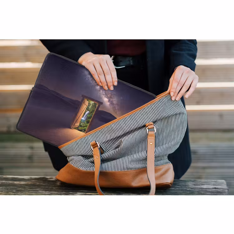 Laptop hülle - Tür – Wüste – Natur — 4