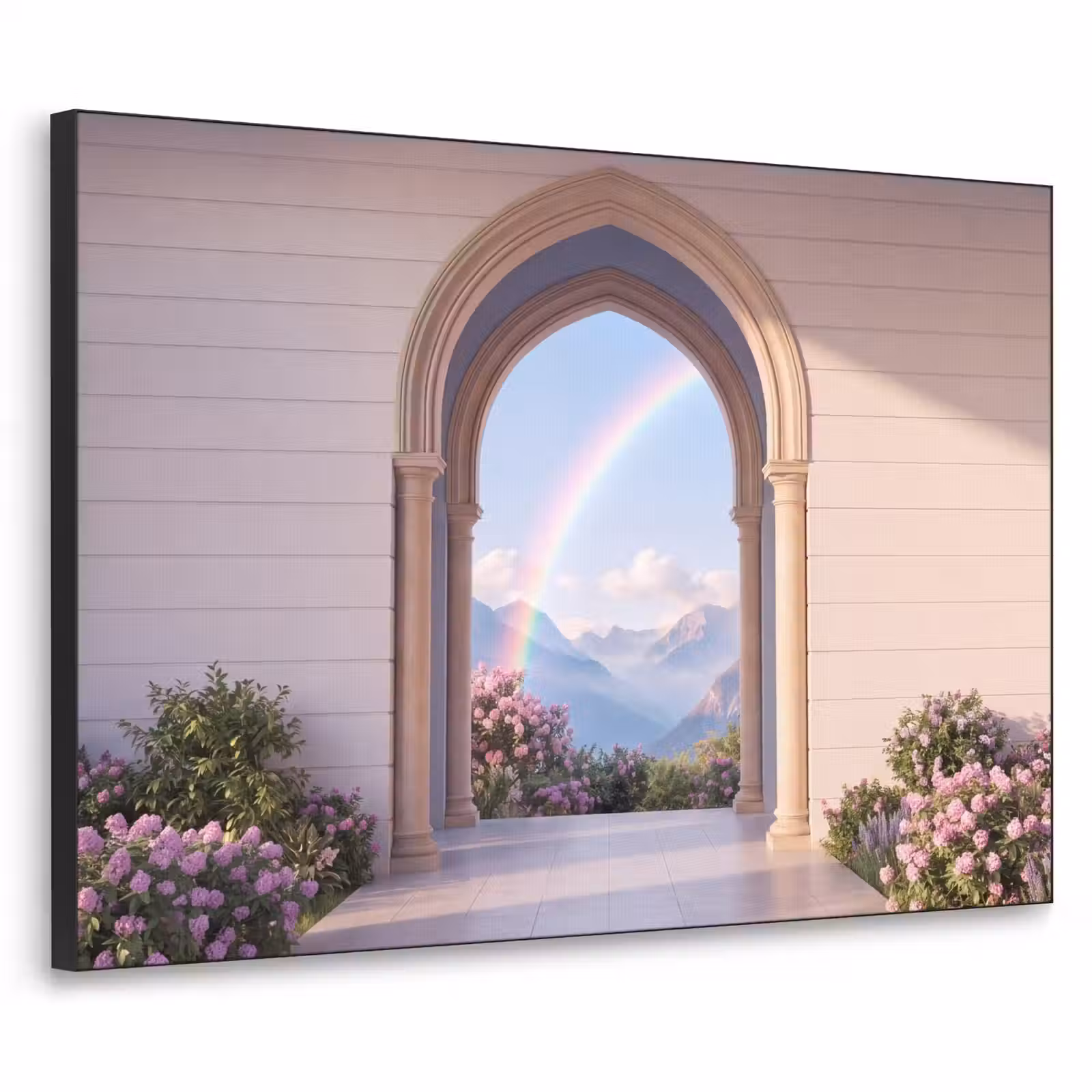 Art Frame - Bogen – Berge – Regenbogen — 1