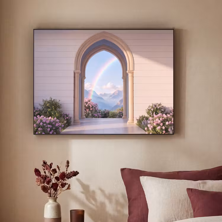 Art Frame - Bogen – Berge – Regenbogen — 2