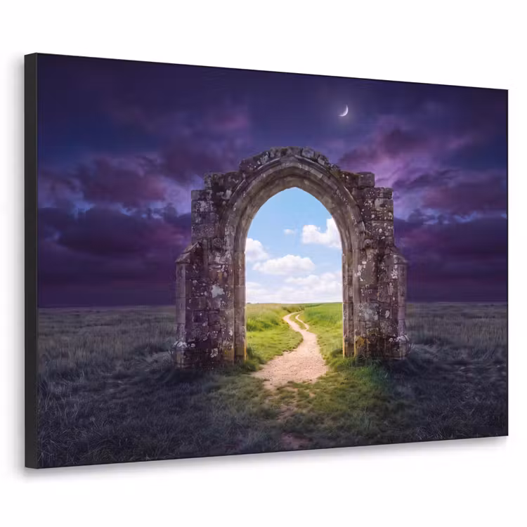 Art Frame - Bogen – Landschaft – Kontrast — 1