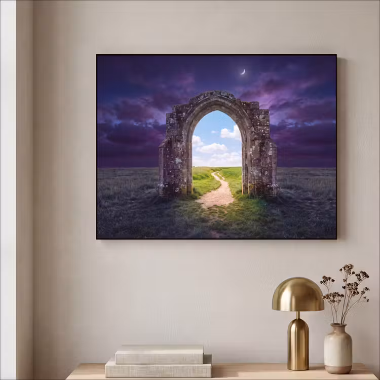 Art Frame - Bogen – Landschaft – Kontrast — 4