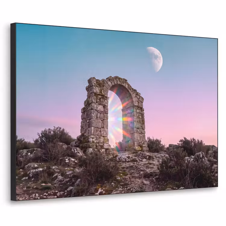 Art Frame - Bogen – Regenbogen – Mond — 1