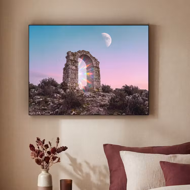 Art Frame - Bogen – Regenbogen – Mond — 2
