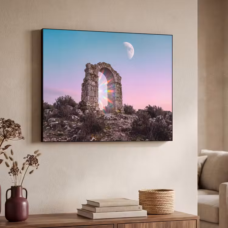 Art Frame - Bogen – Regenbogen – Mond — 3