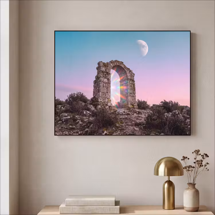 Art Frame - Bogen – Regenbogen – Mond — 4