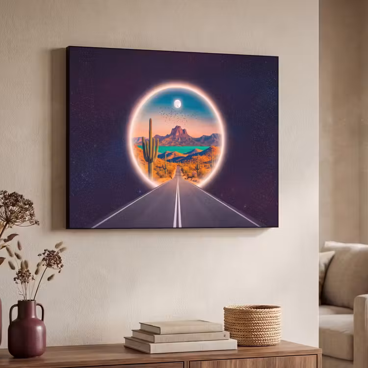 Art Frame - Straße – Wüste – Natur — 3