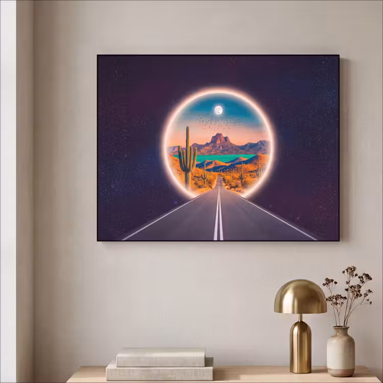 Art Frame - Straße – Wüste – Natur — 4