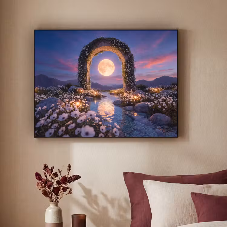 Art Frame - Bogen – Mond – Nacht — 2