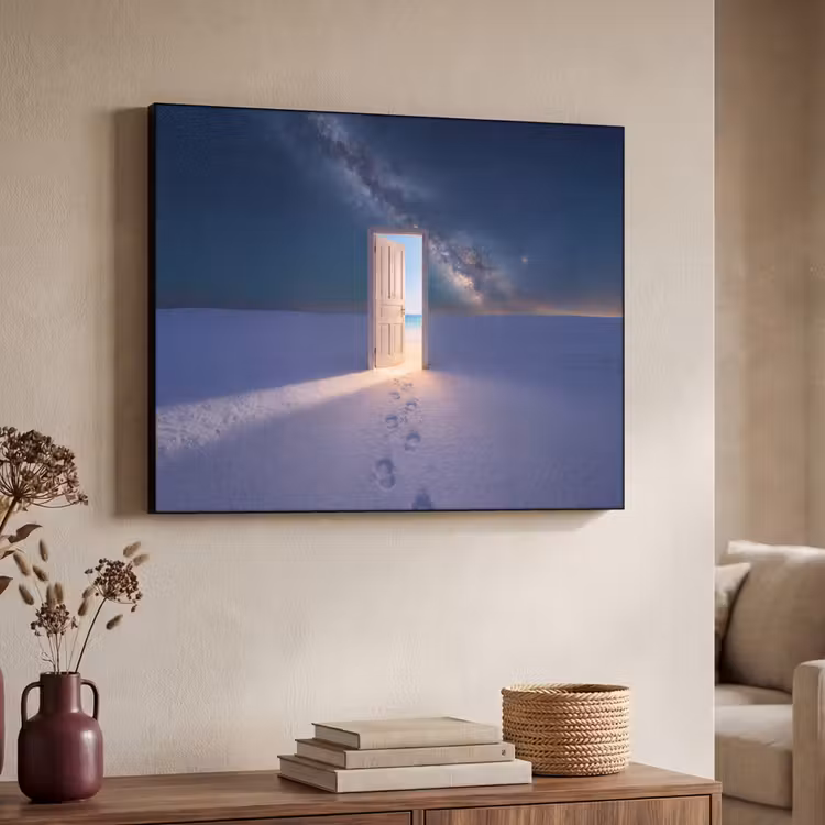 Art Frame - Tür – Schnee – Strand — 3