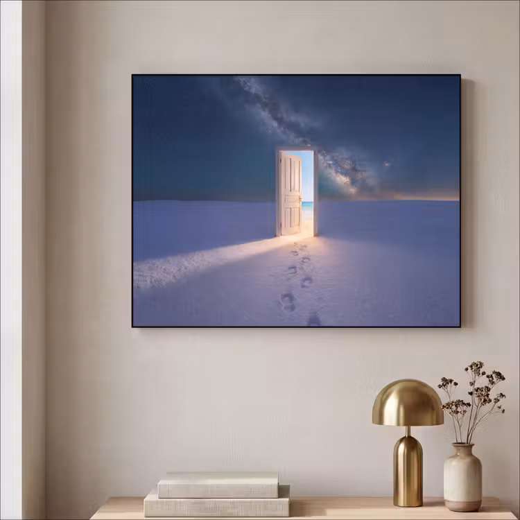 Art Frame - Tür – Schnee – Strand — 4