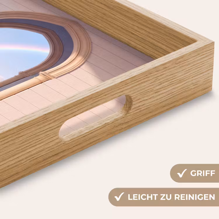 Tablett - Bogen – Berge – Regenbogen — 5