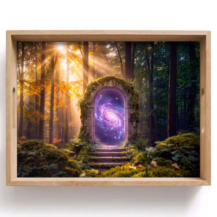 Tablett - Tor – Kosmos – Wald — 1