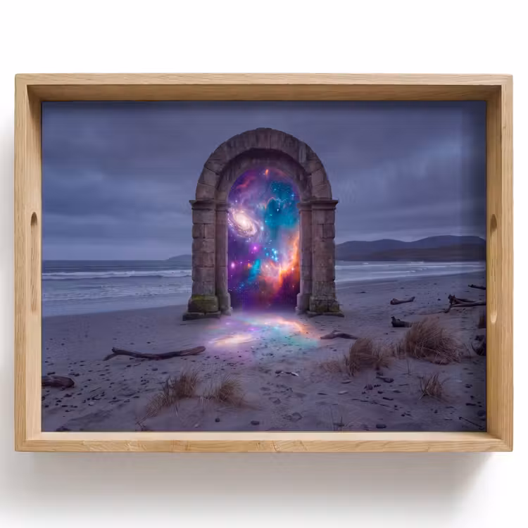 Tablett - Tor – Strand – Raum — 1