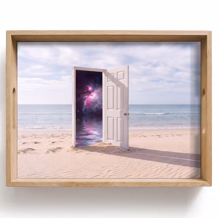 Tablett - Tür – Strand – Kosmos — 1