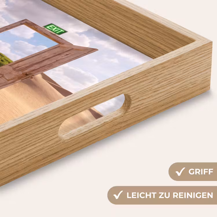 Tablett - Tür – Wüste – Gras — 5