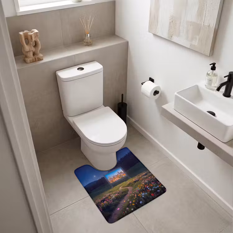 WC Vorleger - Bildschirm – Stadt – Natur — 6