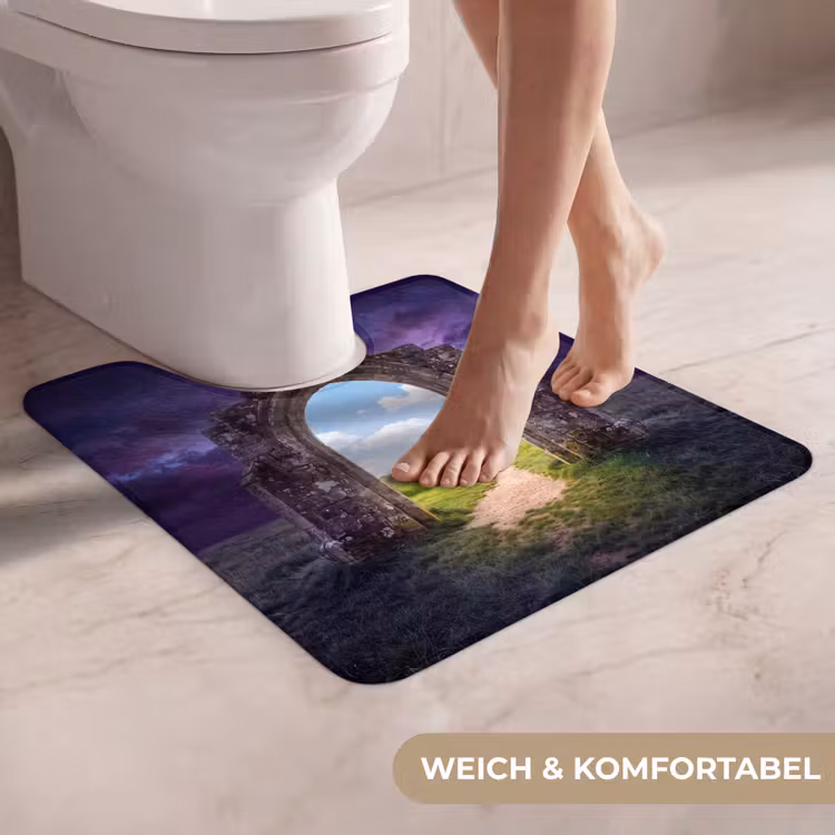 WC Vorleger - Bogen – Landschaft – Kontrast — 5