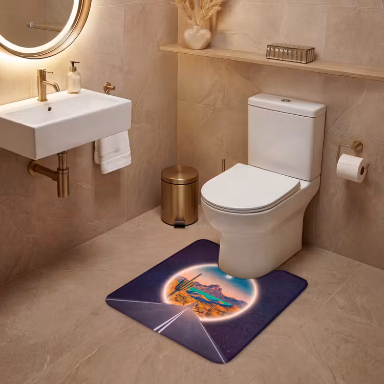 WC Vorleger - Straße – Wüste – Natur — 4