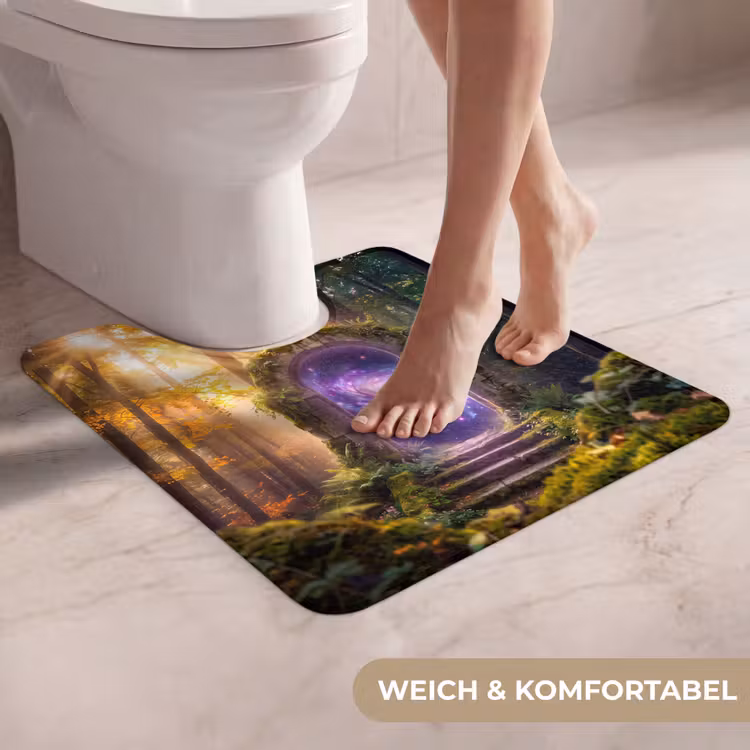 WC Vorleger - Tor – Kosmos – Wald — 5
