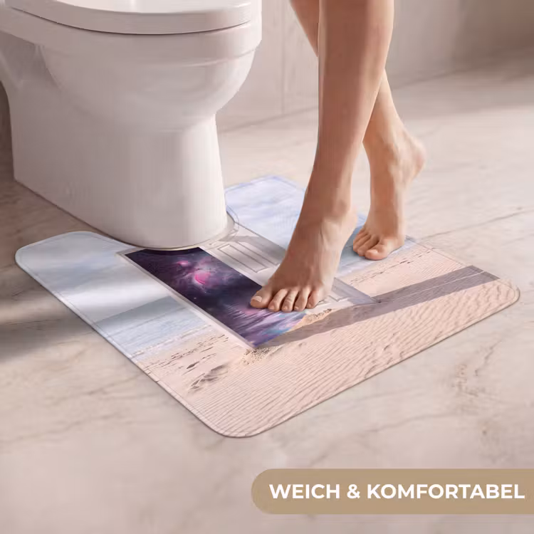 WC Vorleger - Tür – Strand – Kosmos — 5