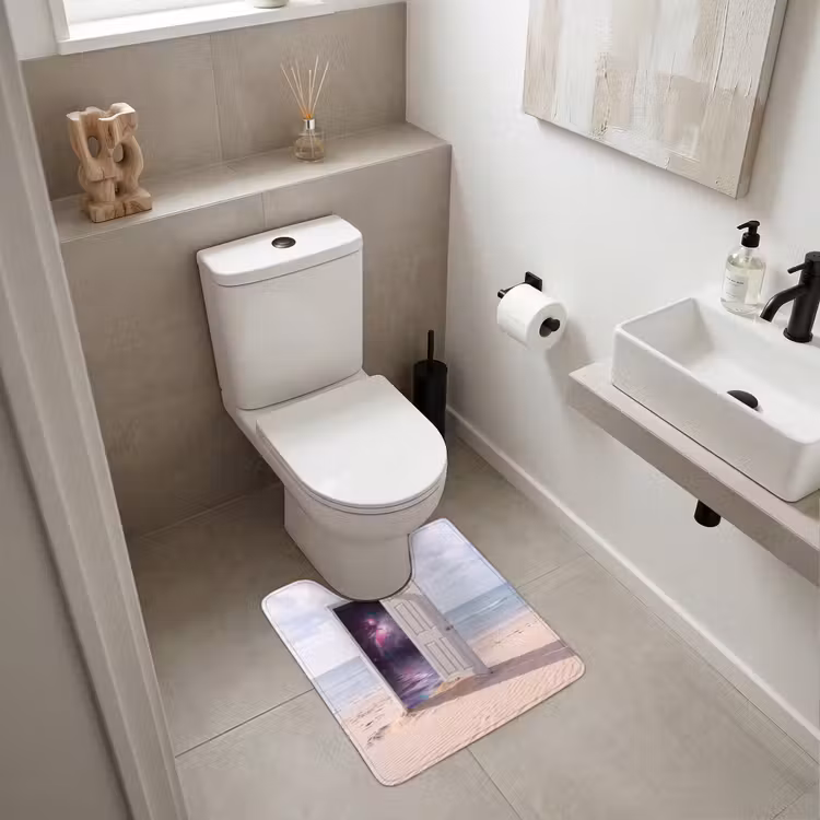 WC Vorleger - Tür – Strand – Kosmos — 6
