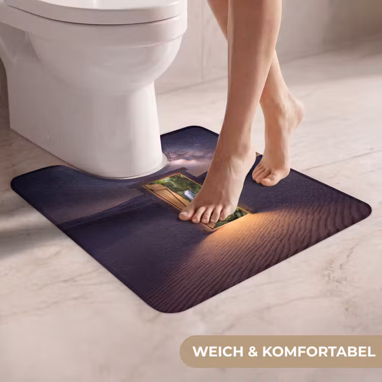 WC Vorleger - Tür – Wüste – Natur — 5