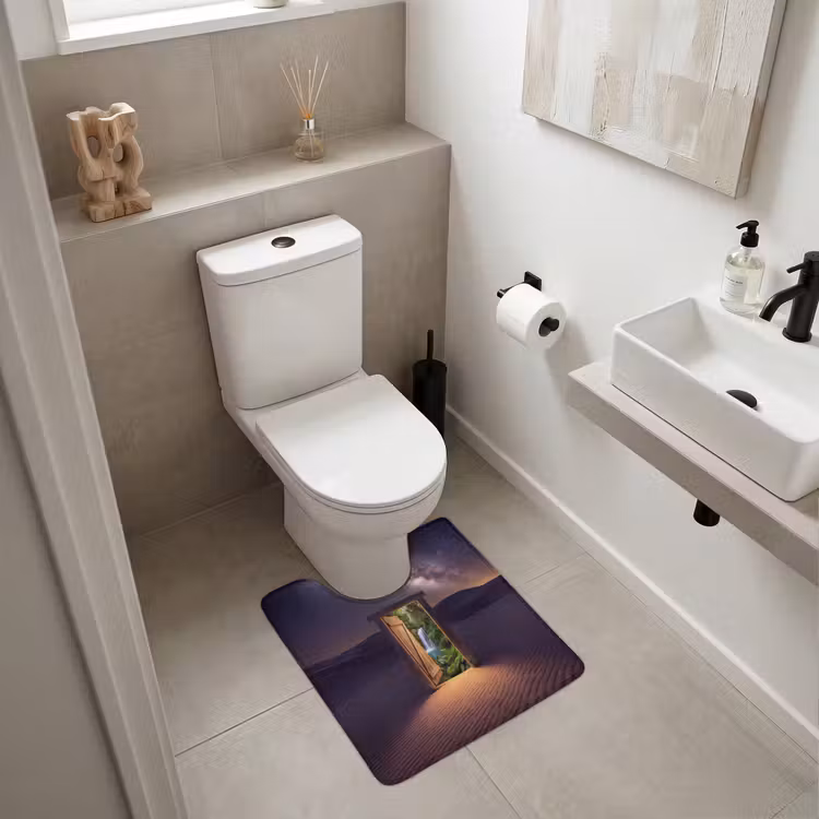 WC Vorleger - Tür – Wüste – Natur — 6