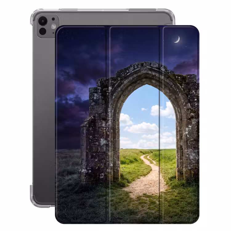 iPad-Hülle - Bogen – Landschaft – Kontrast — 1