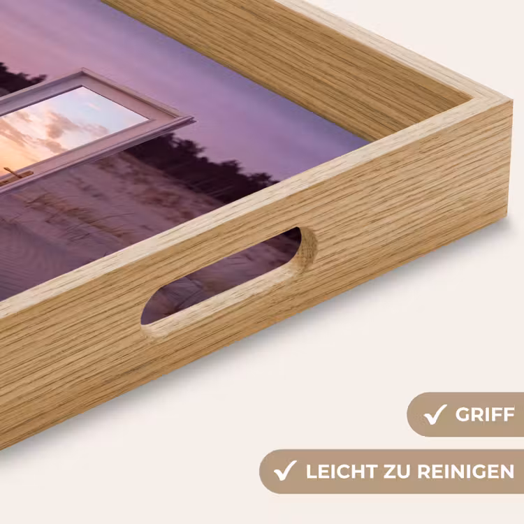 Tablett - Spiegel – Meer – Sonnenuntergang — 5