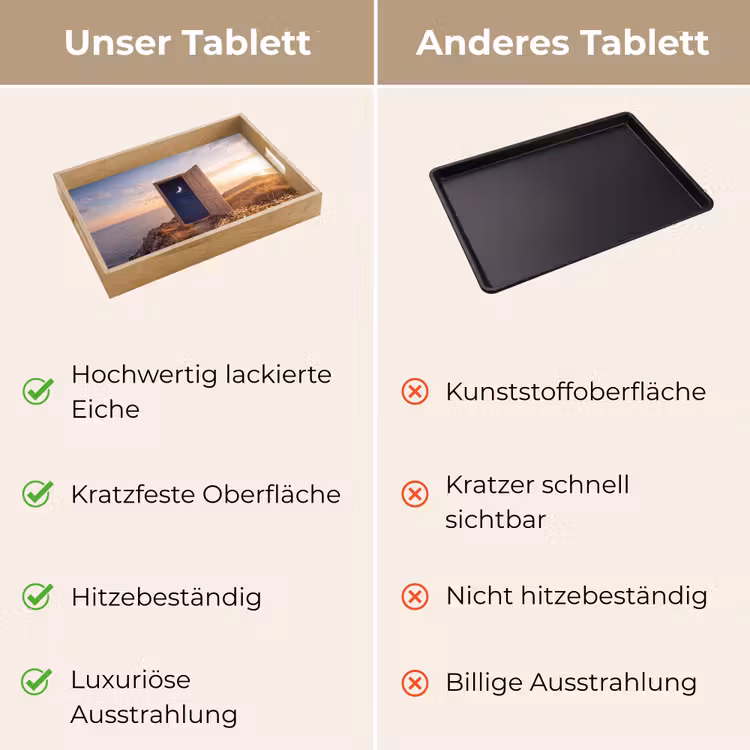 Tablett - Tür – Sterne – Natur — 3