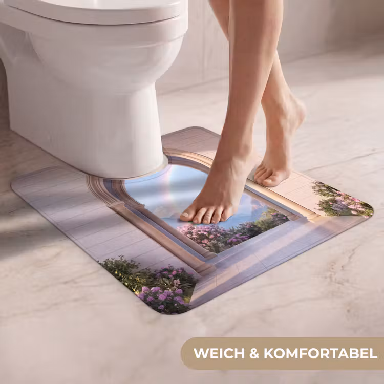 WC Vorleger - Bogen – Berge – Regenbogen — 5
