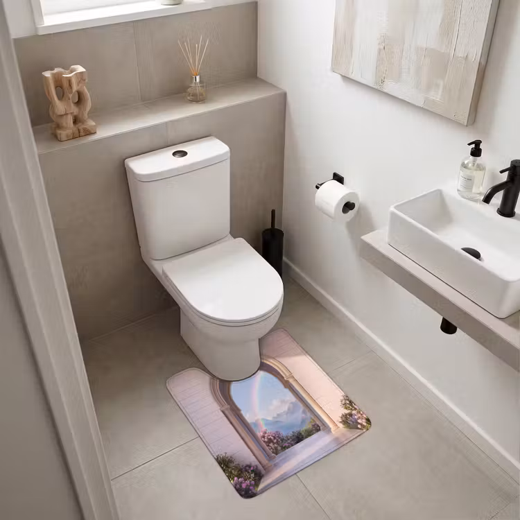 WC Vorleger - Bogen – Berge – Regenbogen — 6