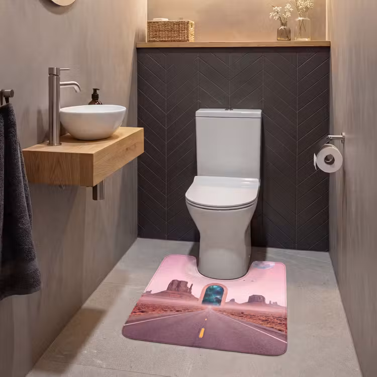 WC Vorleger - Landschaft – Tor – Raum — 2
