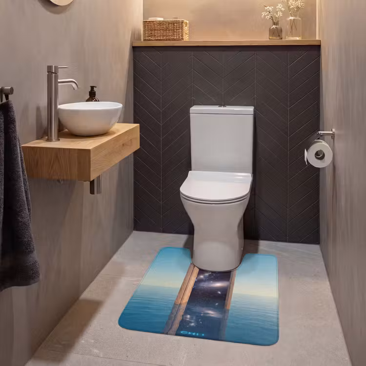 WC Vorleger - Tür – Raum – Abstrakt — 2