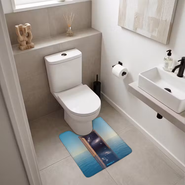WC Vorleger - Tür – Raum – Abstrakt — 6