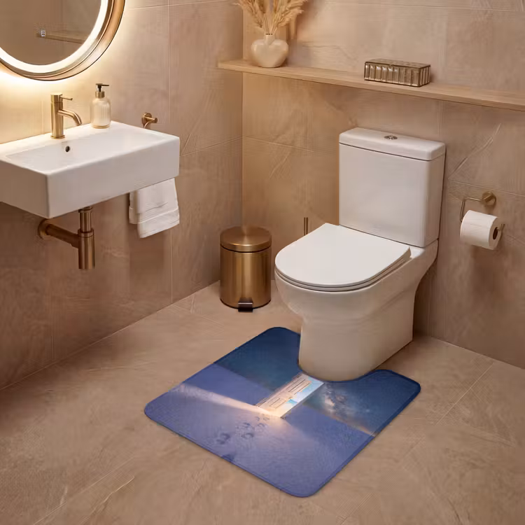 WC Vorleger - Tür – Schnee – Strand — 4