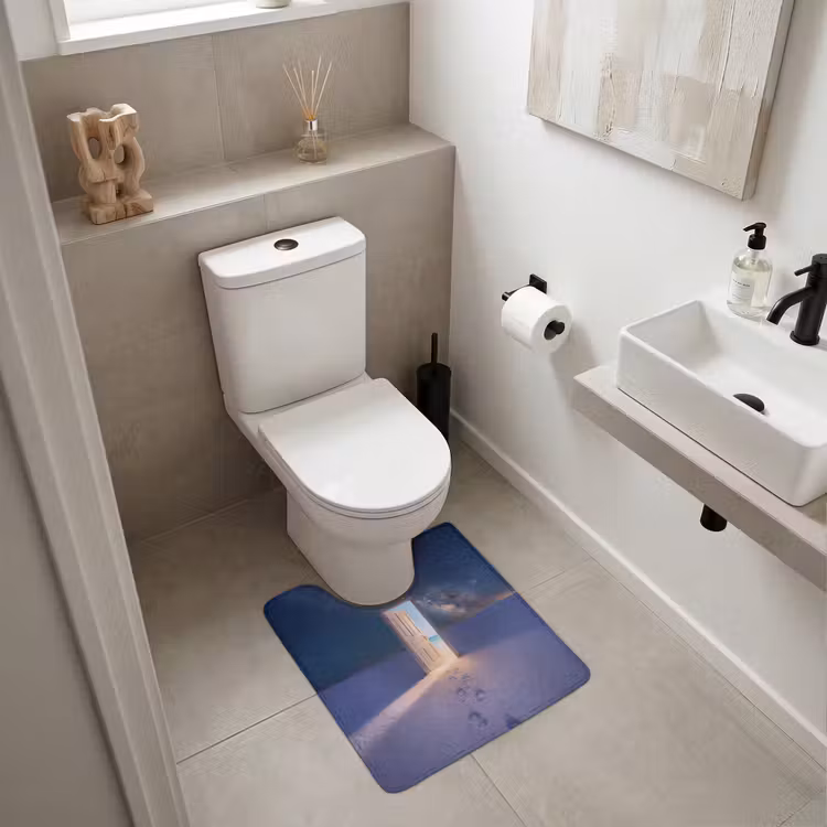 WC Vorleger - Tür – Schnee – Strand — 6